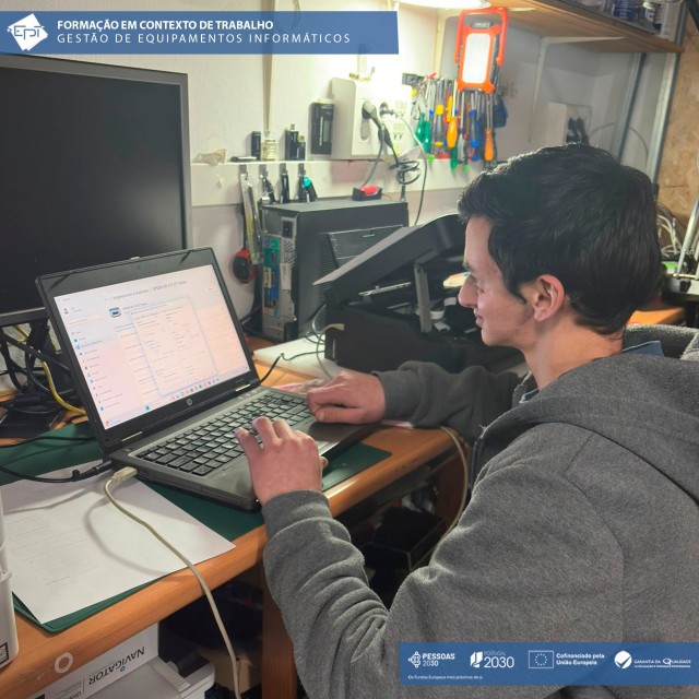 Formação em Contexto de Trabalho | Gestão de Equipamentos Informáticos