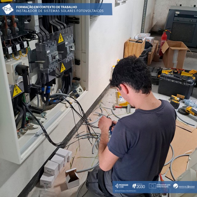 Formação em Contexto de Trabalho | Instalador de Sistemas Solares Fotovoltaicos