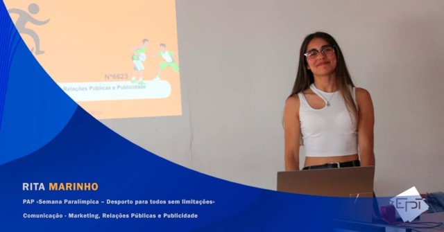 Rita Marinho dá voz à Semana Paralímpica