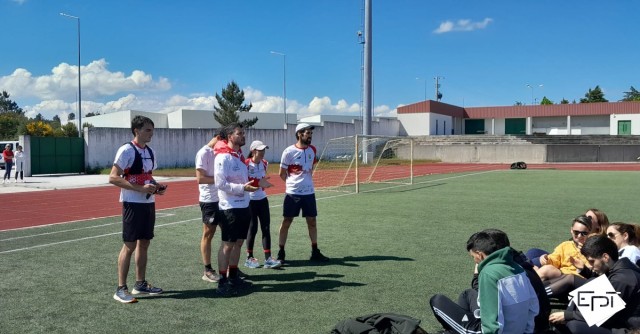 Alunos da EPT participam em atividade de iniciação ao Trail com atletas do GDT