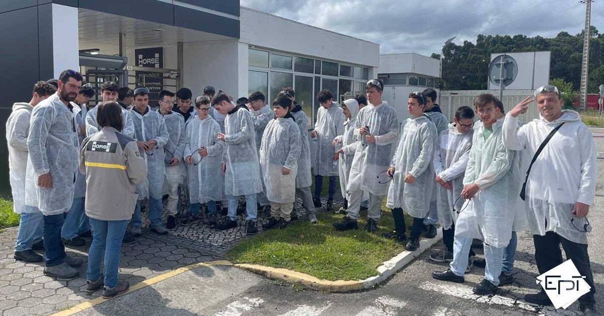 Visita à fábrica Horse, em Aveiro