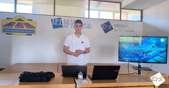 Apresentação Pública da Prova de Aptidão Profissional de Gestão de Equipamentos Informáticos